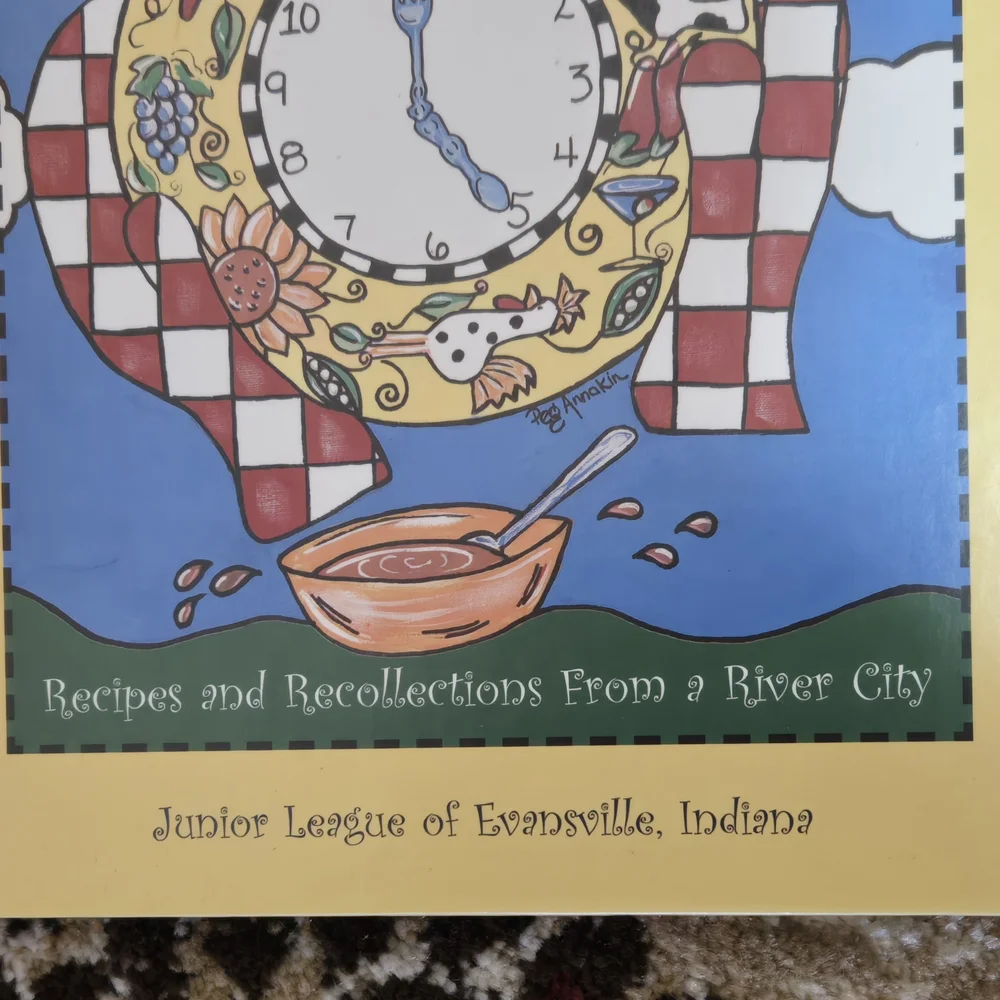 Once Upon a Time Junior League of Evansville Cookbook 2003 Hardcover 1st Edition